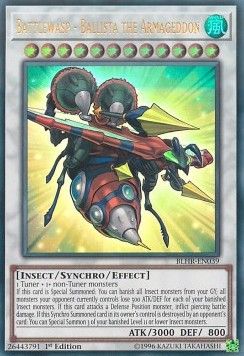 [ UK ] Battlewasp - Ballista The Armageddon - BLHR-EN039 - Ultra Rare 1st Edition