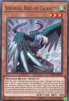 [ UK ] Simorgh, Bird of Calamity - RIRA-EN019 - Common 1st Edition