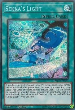 [ UK ] Sekka's Light - MP19-EN041 - Prismatic Secret Rare 1st Edition