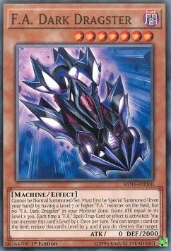 [ UK ] F.A. Dark Dragster - MP19-EN060 - Common 1st Edition