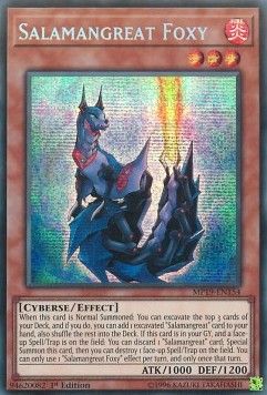 [ UK ] Salamangreat Foxy - MP19-EN154 - Prismatic Secret Rare 1st Edition