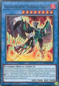 [ UK ] Salamangreat Emerald Eagle - MP19-EN179 - Common 1st Edition