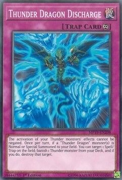 [ UK ] Thunder Dragon Discharge - MP19-EN208 - Common 1st Edition