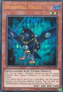 [ UK ] Shaddoll Falco - BLHR-EN080 - Ultra Rare 1st Edition