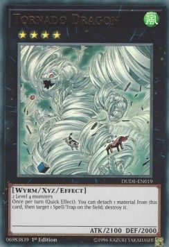 [ UK ] Tornado Dragon - DUDE-EN019 - Ultra Rare 1st Edition