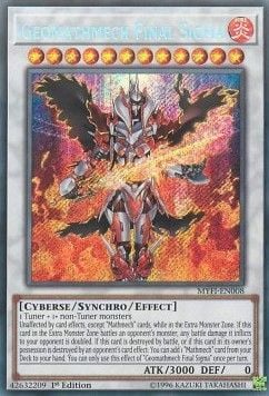 [ US ] Geomathmech Final Sigma - MYFI-EN008 - Secret Rare 1st Edition