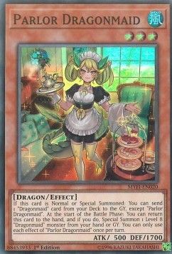[ UK ] Parlor Dragonmaid - MYFI-EN020 - Super Rare 1st Edition