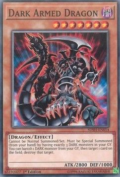 [ US ] Dark Armed Dragon - SDSH-EN014 - Common 1st Edition