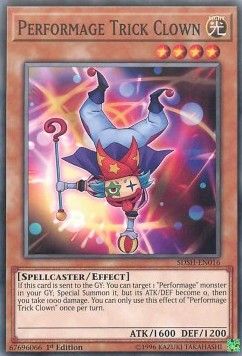 [ UK ] Performage Trick Clown - SDSH-EN016 - Common 1st Edition