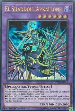 [ UK ] El Shaddoll Apkallone - SDSH-EN045 - Ultra Rare 1st Edition