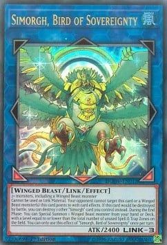 [ UK ] Simorgh, Bird of Sovereignty - DUOV-EN012 - Ultra Rare 1st Edition