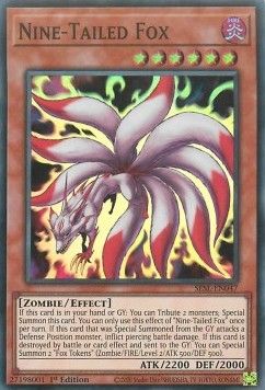 [ UK ] Nine-Tailed Fox - SESL-EN047 - Super Rare 1st Edition