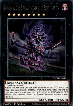 [ UK ] Number 68: Sanaphond the Sky Prison - TOCH-EN051 - Rare 1st Edition