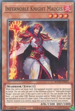 [ UK ] Infernoble Knight Maugis - ROTD-EN015 - Common 1st Edition