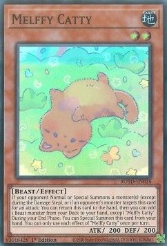 [ UK ] Melffy Catty - ROTD-EN018 - Super Rare 1st Edition