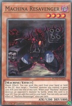 [ UK ] Machina Resavenger - ROTD-EN026 - Common 1st Edition