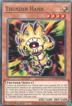 [ UK ] Thunder Hand - ROTD-EN031 - Common 1st Edition