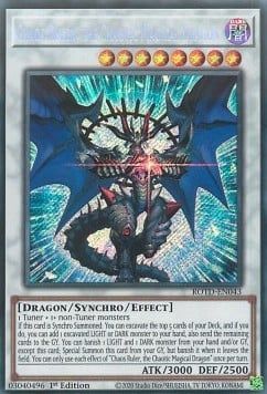 [ UK ] Chaos Ruler, the Chaotic Magical Dragon - ROTD-EN043 - Secret Rare 1st Edition