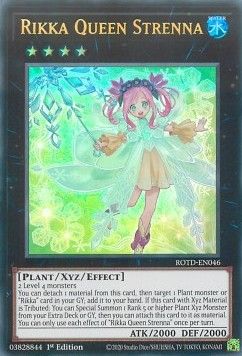 [ UK ] Rikka Queen Strenna - ROTD-EN046 - Ultra Rare 1st Edition