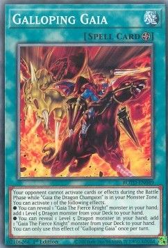 [ UK ] Galloping Gaia - ROTD-EN049 - Common 1st Edition