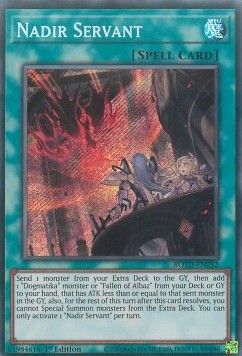 [ UK ] Nadir Servant - ROTD-EN052 - Secret Rare 1st Edition