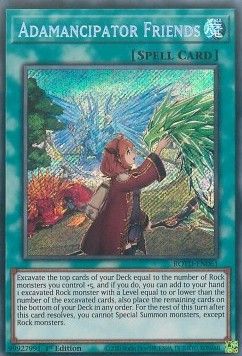 [ UK ] Adamancipator Friends - ROTD-EN061 - Secret Rare 1st Edition