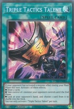 [ UK ] Triple Tactics Talent - ROTD-EN062 - Secret Rare 1st Edition