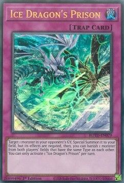 [ UK ] Ice Dragon's Prison - ROTD-EN079 - Ultra Rare 1st Edition