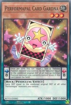 [ UK ] Performapal Card Gardna - ROTD-EN082 - Common 1st Edition