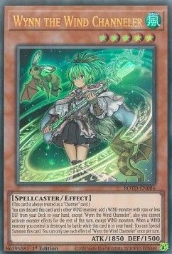 [ UK ] Wynn the Wind Channeler - ROTD-EN086 - Ultra Rare 1st Edition