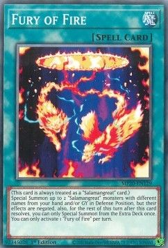[ UK ] Fury of Fire - MP20-EN129 - Common 1st Edition