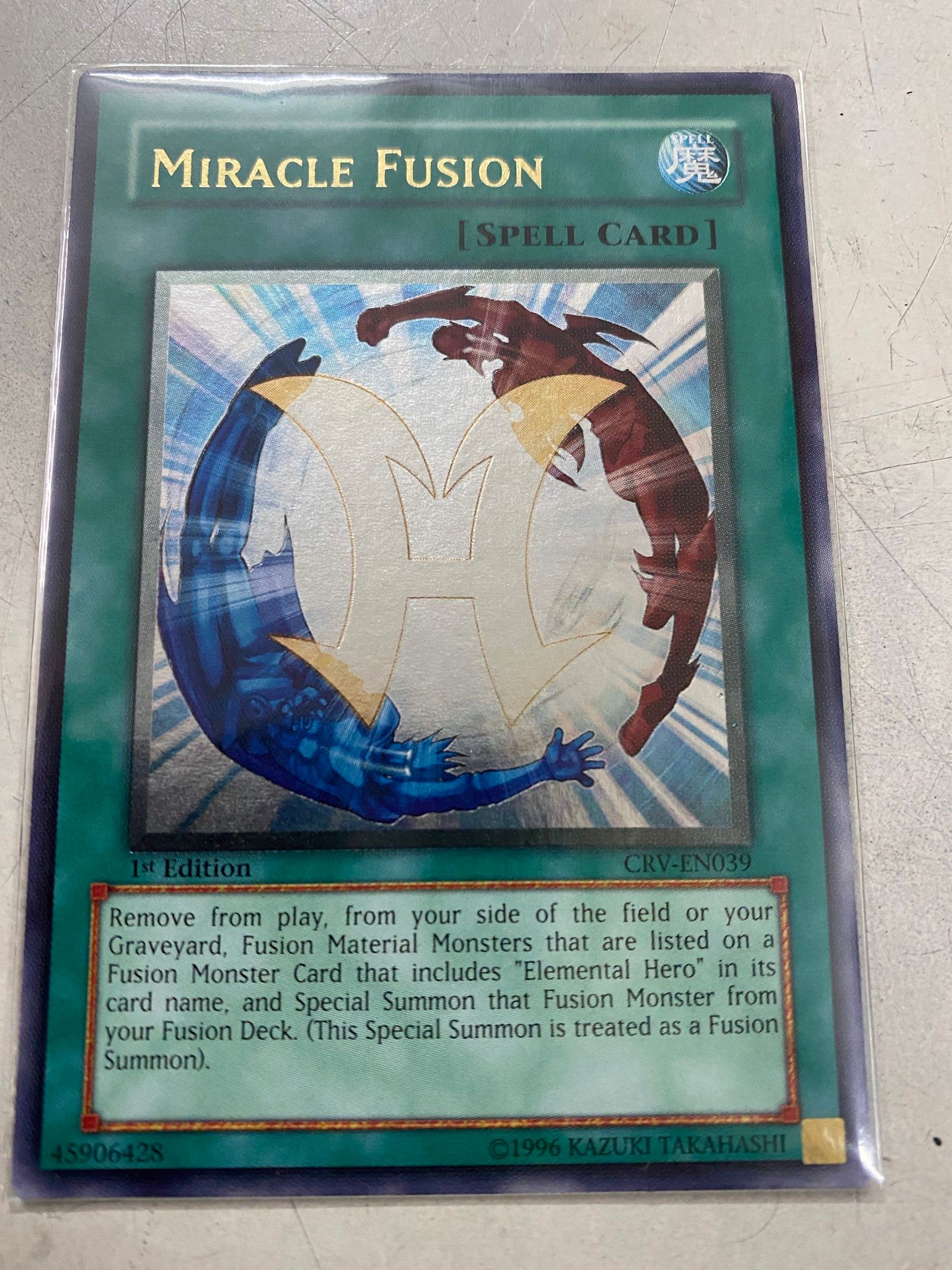 [ US ] Miracle Fusion - CRV-EN039 - Ultimate Rare 1st Edition