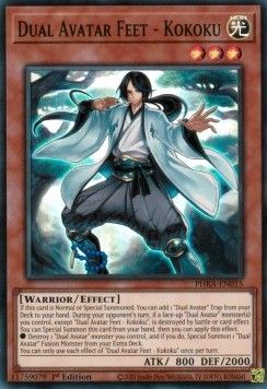 [ UK ] Dual Avatar Feet - Kokoku - PHRA-EN015 - Super Rare 1st Edition