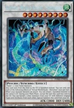 [ UK ] Virtual World Kyubi - Shenshen - PHRA-EN036 - Secret Rare 1st Edition