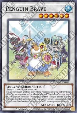 [ UK ] Penguin Brave - PHRA-EN039 - Common 1st Edition