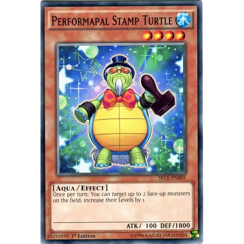 [ US ] PERFORMAPAL STAMP TURTLE - SECE-EN005- COMMON UNLIMITED