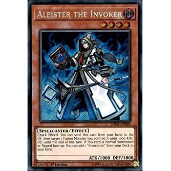 [ UK ] Aleister the Invoker - SHVA-EN040 - Secret Rare 1st Edition