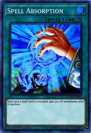 Uk ] Spell Absorption - Inch-En053 - Super Rare – Cá Voi Yugioh Shop