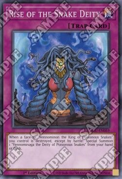 [ UK ] Rise of the Snake Deity - ANGU-EN059 - Rare 1st Edition