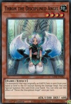 [ UK ] Thron the Disciplined Angel - LIOV-EN082 - Super Rare 1st Edition