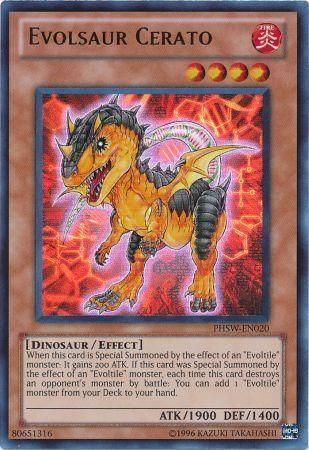 [ US ] Evolsaur Cerato - PHSW-EN020 - Ultra Rare Unlimited