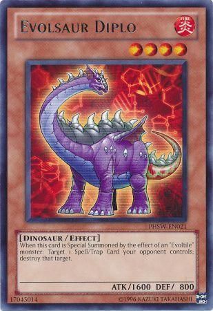 [ US ] Evolsaur Diplo - PHSW-EN021 - Rare Unlimited