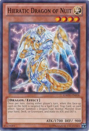 [ US ]  Hieratic Dragon of Nuit - GAOV-EN018 - Common