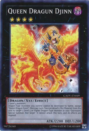 [ US ] Queen Dragun Djinn - GAOV-EN049 - Super Rare Unlimited