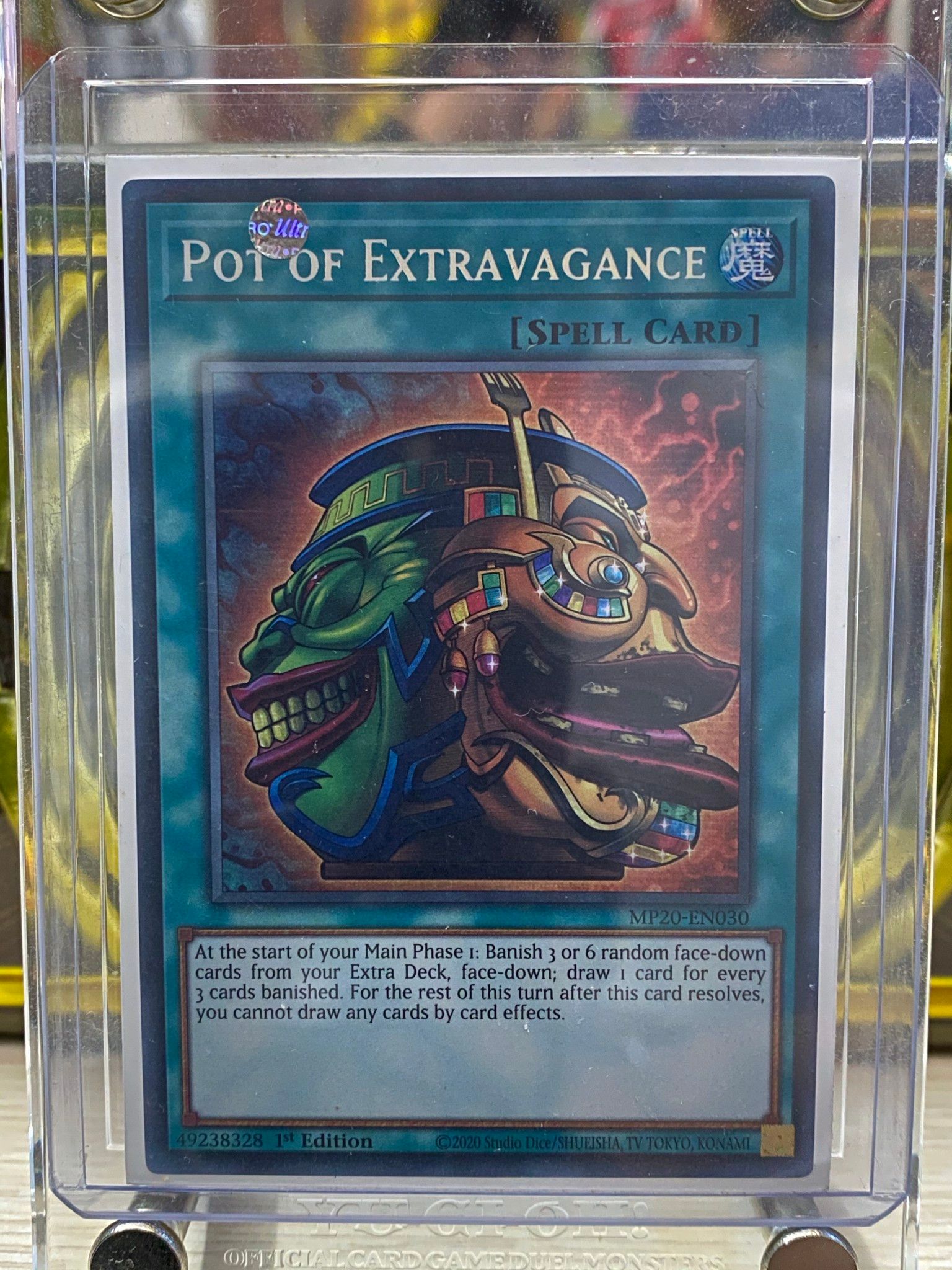 [ UK ] Pot of Extravagance - MP20-EN030 - Prismatic Secret Rare