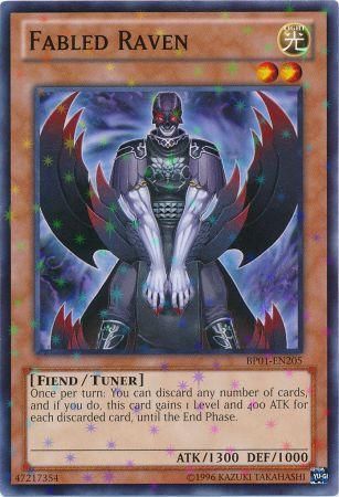 [ US ] Fabled Raven - BP01-EN205 - Starfoil Rare Unlimited