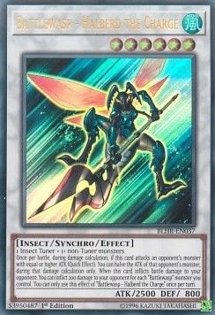 [ UK ] Battlewasp - Halberd The Charge - BLHR-EN037 - Ultra Rare 1st Edition