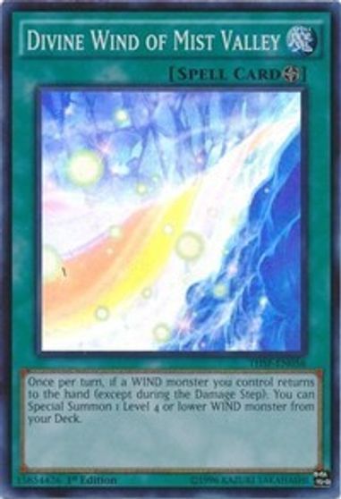 [ US ] Divine Wind of Mist Valley - THSF-EN056 - Super Rare 1st Edition