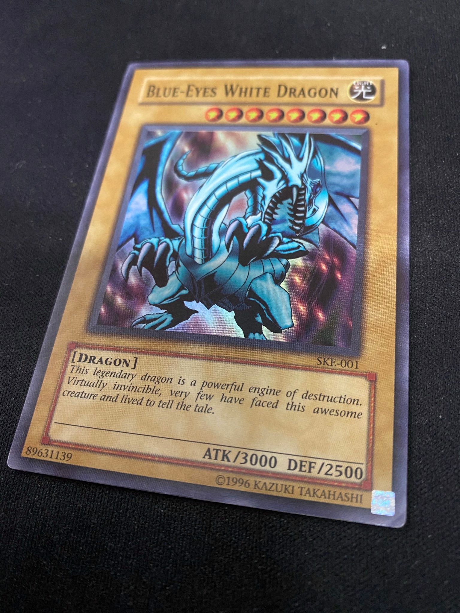 [ US ] BlueEyes White Dragon SKE001 SUPER RARE UNLIMITED Editi