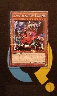 [ UK ] Alpha, the Master of Beasts - PHRA-EN023 - Starlight Rare 1st Edition